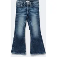 Gina Tricot - Y petite too clean flare kids jeans - Jeans til jenter i størrelse 110–128 - Blå - 110 - Dame