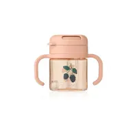 Liewood Kopp m. Sugerør - Brygge - 280 ml - Berry/Pale Toscana - - OneSize - Kopp