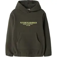 Name it Fleecejakke - NkmLessy - Peat - - 6 år (116) - Fleecejakke