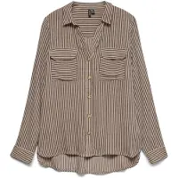 Vero Moda Bumpy Skjorte Med Lange Ermer
