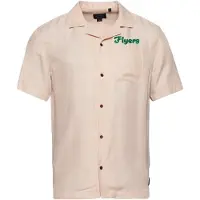 Superdry for man. M4010621A Vintage Bowling Shirt beige (S), Casual, Viscose, Short sleeve