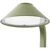 LINDBY LED-lampe med jordspyd Capelo, lysegrønn, 78 cm, IP65