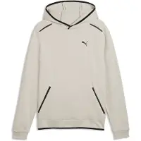Puma PUMATECH Far-Infrared Fleece Hoodie Men, Clothing, Silver Fog, 4XL