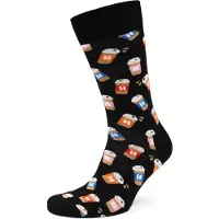 Happy socks Take Away Latte Crewsokker