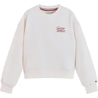 Tommy Hilfiger Collegegenser - Off White - - 4 år (104) - Collegegenser