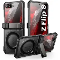 Supcase UB Grip Mag MagSafe-etui til Samsung Galaxy Z Flip 8 – svart