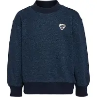 Hummel Collegegenser - HmlMini - Loose - Dress Blues - - 1 år (80) - Collegegenser