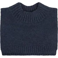 CeLaVi Hals - Ull/Bomull - Navy Melert - - 6-10 år (116-140) - Hals