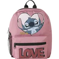 Name it Barnehagesekk - NmfAnkina - Lilas m. Stitch - - OneSize - Barnehagesekken