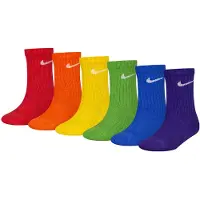 Nike Kids Sokker - 6-pack - Multi - - 27/35 - Sokker