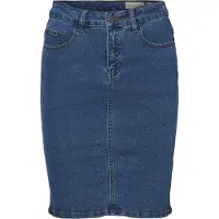 Vero Moda Hot Nine Hw Denim Pencil Ci Skjørt