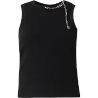 HUGO Delolly 10279924 Red Ermeløs T-skjorte