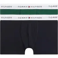 Tommy Hilfiger Boxershorts - Stamme - 2-pack - Navy/Dekorativ gr - - 12-14 år (152-164) - Boxershorts