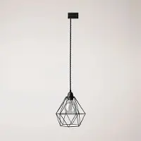 Creative Cables Diamond Cage Track Stucchi Uten Pære Hengelampe