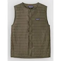 Patagonia Lightweight Down Vest Cardigan grønn
