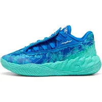 Puma MB.05 Lo Team Basketball Shoes Youth, Shoes, Ultra Blue/Intense Mint, 37.5