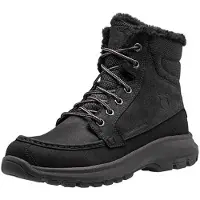 Helly Hansen for man. 11422 Garibaldi V3 black leather boots (41), Flat, Laces, Casual, Outdoor
