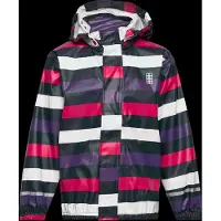 Lego Wear Regnjakke - PU - Jamaica 102 - Lilla/Hvit/Fuchsiastri - - 5 år (110) - Regnjakke