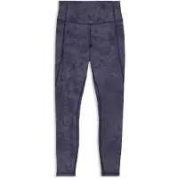 Puma CLOUDSPUN Printed High Waisted Tights Women, Sport, Inky Depths, L