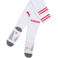 Puma FC RB Salzburg 26/27 Socks Men, Clothing, White/Red, 43-46