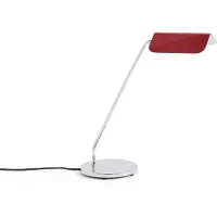 HAY skrivebordslampe Apex, rød, 38 cm, E14, stål