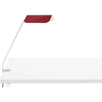 HAY Apex klemmelampe, rød, høyde 43 cm, E14, stål