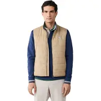 Faconnable Chambray Lined Vest