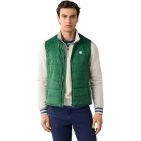 Faconnable Chambray Lined Vest