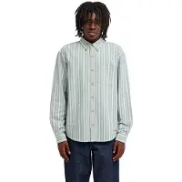 Element Button Down Flannel Regular Fit Skjorte Med Lange Ermer