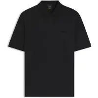 BOSS for man. 50569583 Icons70 Polo Shirt black (M), Casual, Short sleeve, Lyocell