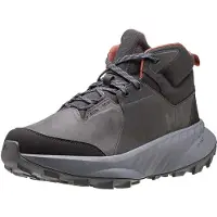 Helly Hansen for man. 12137 Black AWE Hiker Leather mountain shoes (44.5), Flat, Laces, Casual, Sport, Outdoor
