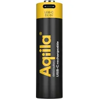 Aqiila Oppladbare USB-C Batterier 18650 2000mAh