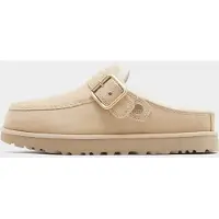 Ugg for woman. 1180251 Evelina Clog beige Leather Clogs Goldenstar (37), Flat, None, Casual
