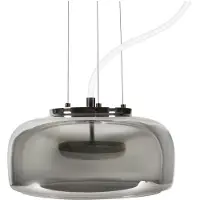 Osram LED-hengelampe DECOR GLOW grå/svart Ø 38 cm opp/ned