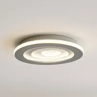 Osram LED-taklampe ORBIS SPIRAL, Ø 37 cm, grå, clickdim