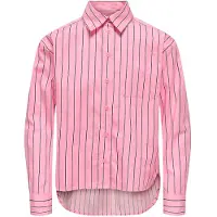 Kids Only Skjorte - CookZendaya - Loose - Pink Lady/Fudge/White - - 11 år (146) - Skjorte