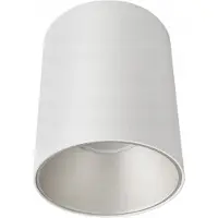 Euluna Taklampe Eye Tone, hvit/sølv