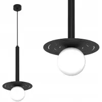 Eko-Light Hengelampe Futura, svart/hvit, 1 lyskilde