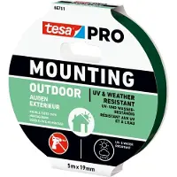 TESA PRO Mountingtape klar 66751 UV 5mx19mm