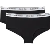 Calvin Klein Hipsters - Shorty - 2-pack - Svart - - 8-10 år (128-140) - Hipsters