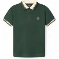 Hackett London for boy. HK5600035 Polo Members Collar green (5Años= 109cm), Casual, Cotton, Short sleeve, children's fashion