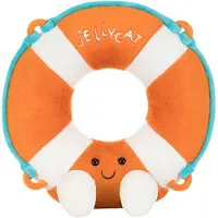 Jellycat Kosedyr - 33x28 cm - Underholdningsleker Life Ring - - OneSize - Kosedyr