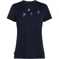 Icebreaker Merino 150 Tech Lite Bird Transit Kortarmet T-skjorte