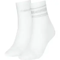 Calvin Klein Sport Stripe Korte Sokker 2 Par