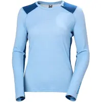 Helly Hansen Lifa Merino Midweight Crew, Dame, Bright Blue