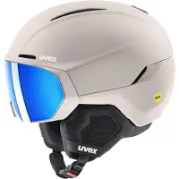 Uvex Horizon CV MIPS Visor, Skihjelm Med Visir, Warm Grey Matt