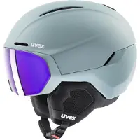 Uvex Horizon CV Visor, Skihjelm Med Visir, Polar Teal Matt