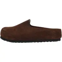 Birkenstock Amsterdam Wrapped Suede Leather Sandaler brun