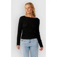 Rip Curl Bossa Nova Textured Langermet T-skjorte svart