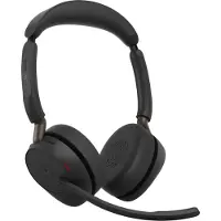 Jabra Evolve3 65 MS Stereo Svart med Link 390a